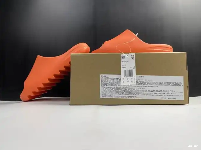 Yeezy Adidas Orange FY7497 Slide 0619
